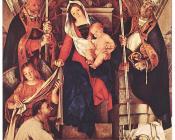 洛伦佐 洛图 : Madonna and Child with Sts Dominic, Gregory and Urban